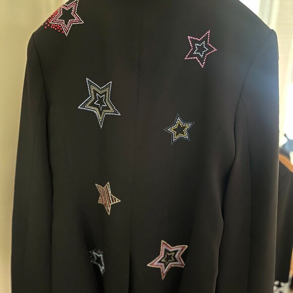 Cinq A Sept- Rhinestone Star Cheyenne Blazer - Picture 3 of 3